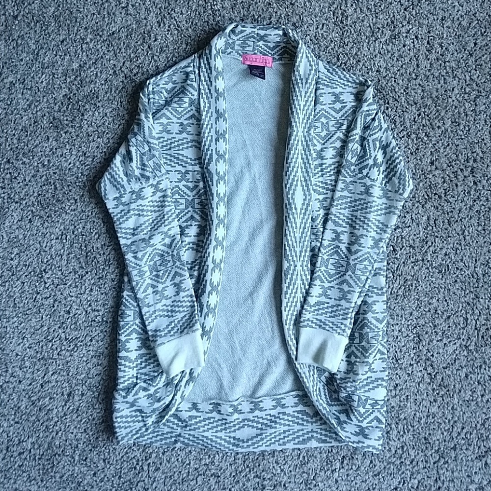 Sugar High Aztec Cardigan with Pockets | Size S